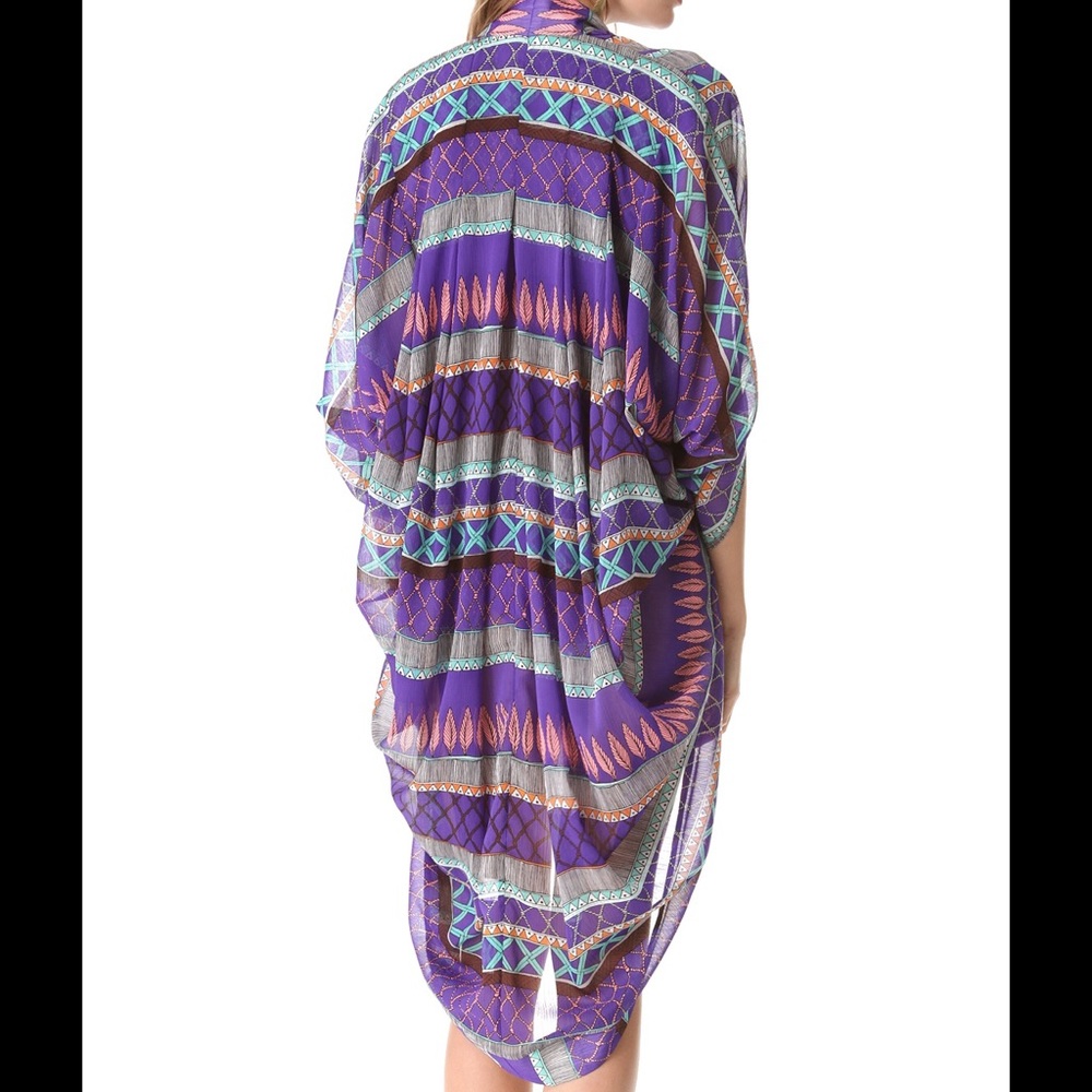 Mara Hoffman Frida chiffon cocoon kaftan